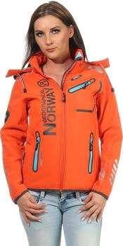 Geographical Norway Softshell Jacke G-ROSE coral