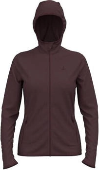 Odlo Roy Mid Layer Hoody Full Zip ECO Damen Hoodie schwarz