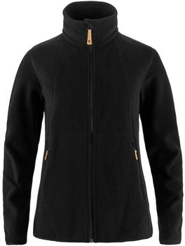 Fjällräven Stina Fleece Jacke schwarz