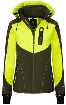 Rock Creek Softshelljacke D-464 dunkelgr&uuml;n