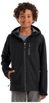 Killtec Softshelljacke Outdoorjacke Kapuze schwarz 43198-000