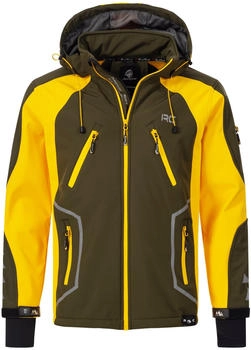 Rock Creek Softshelljacke H-230 dunkelgr&uuml;n