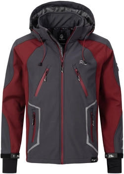 Rock Creek Softshelljacke H-230 dunkelgrau