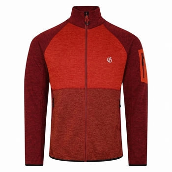 Dare2b Herren Torrek Mountain Fleece Rot (DMA720-ZSJ)