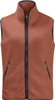 Jack Wolfskin High Curl Vest warm amber G0052