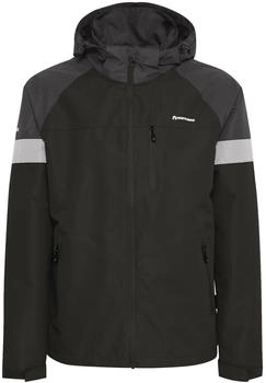 North Bend Funktionsjacke 'Tompkins' grau anthrazit schwarz wei&szlig;