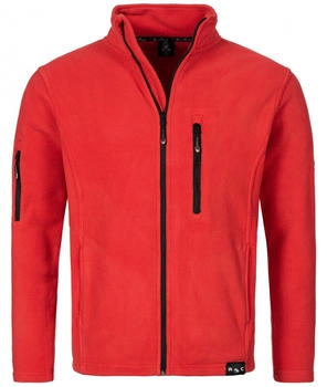 Rock Creek Fleecejacke Regular Fit rot