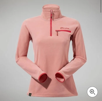 Berghaus Prism Micro Half Zip Fleece zusätzliche Wärme schmeichelnder Stil langlebig