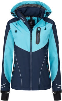 Rock Creek Outdoorjacke navy hellblau