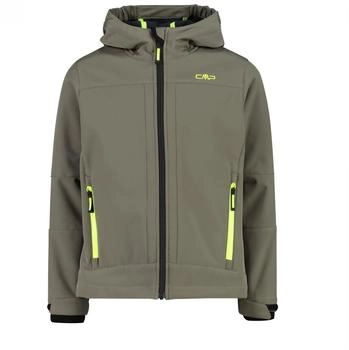 CMP Boys Softshelljacket Fix Hood (3A00094) olive