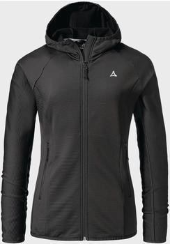 Schöffel Fleece Hoody Style Cascata schwarz 9990