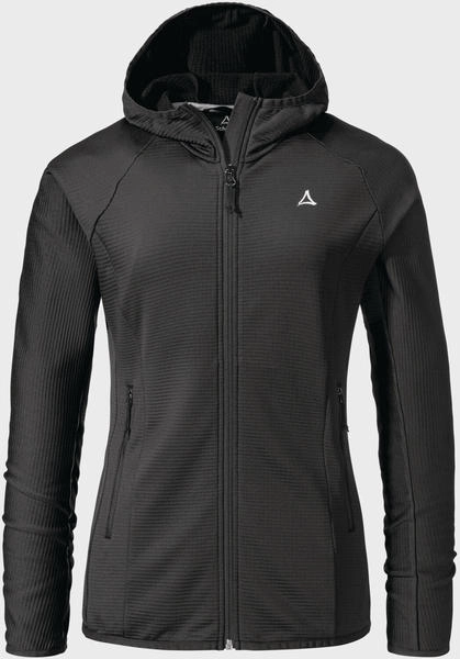 Schöffel Fleece Hoody Style Cascata schwarz 9990