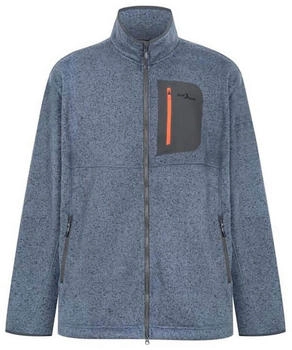 Blue Wave Strickfleecejacke Liam stahl blau