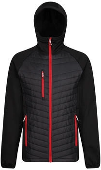 Regatta Professional Navigate Hybrid Jacket schwarz rot