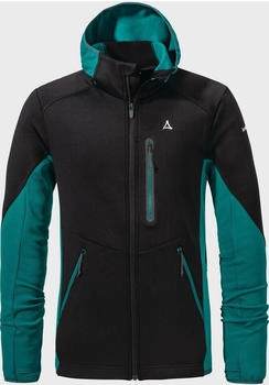Sch&ouml;ffel Lodron Fleece Hoodie Jacke schwarz