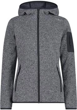 CMP Jacke FIX Hood anthrazit