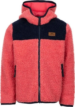 Trespass Lindenn Fleece durchgehender Reißverschluss strawberry UCFLFLTR0025-SBY