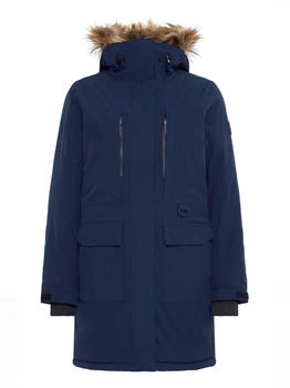 North Bend Funktionsmantel 'Bree' navy braun