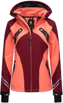 Rock Creek Softshelljacke D-466 weinrot