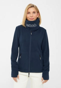 Bench Fleecejacke FUNNEL 1-St navy Glitzerstickerei