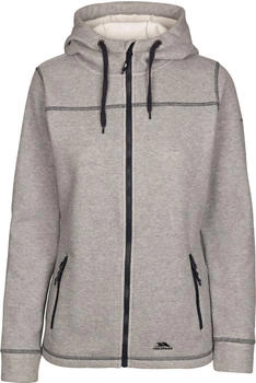 Trespass Runpal Fleece durchgehender Reißverschluss grey marl FAFLFLTR0079-GRM-M