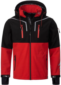 Rock Creek Softshelljacke H-222 schwarz