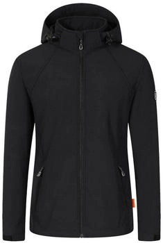 Blue Wave Softshelljacke Maite abnehmbarer Kapuze schwarz