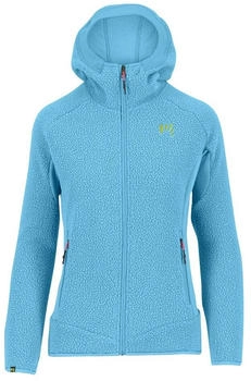 KARPOS 80'S Hoodie Fleece blau atoll 071