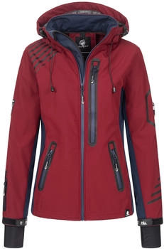 Rock Creek Outdoorjacke navy weinrot