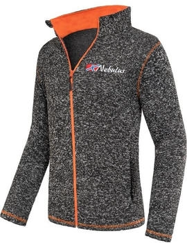 Nebulus Fleecejacke Tanna schwarz orange
