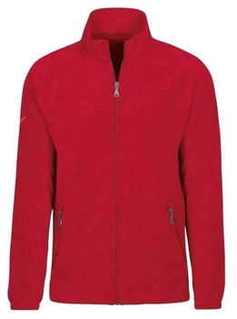 Trigema Comfort Fit Fleecejacke rubinrot