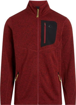 McKinley Skeena III Unterjacke melange rot dunkel