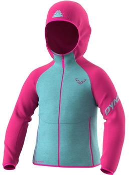 Dynafit Youngstar Polartec Kapuzenjacke rosa flamingo