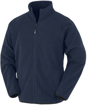 Result Recycled Microfleece Jacket navy