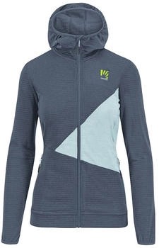 KARPOS Nuvolau Fleecejacke Damen indigo aquamarin