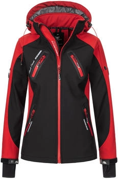Rock Creek Outdoorjacke M rot schwarz
