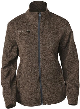 Deproc Strickfleecejacke ELKFORD WOMEN braun cappuccino