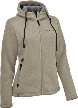 Maul Strickfeecejacke kap beige