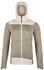 beige: Ortovox Fleece Light Hoody W (87121)