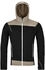 schwarz: Ortovox Fleece Light Hoody M (87131)
