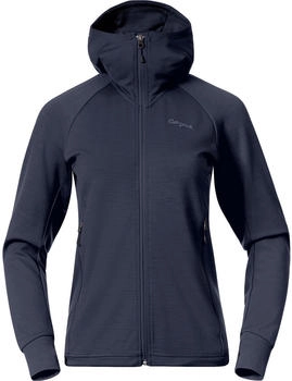 Bergans Damen Rabot Merino Tech Hoodie Jacke (3357) navy blue
