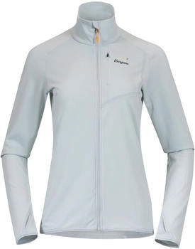 Bergans Damen Y LightLine Essence Midlayer Jacke (2191) pearl grey