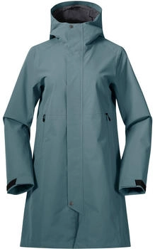 Bergans Damen Urban 2L Mantel (3565) grey sage