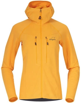 Bergans Damen Y MountainLine Wooltech Jacke (2735) mango yellow