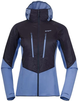 Bergans Damen Tind Light Insulated Jacke (3219) navy blue/blueberry milk