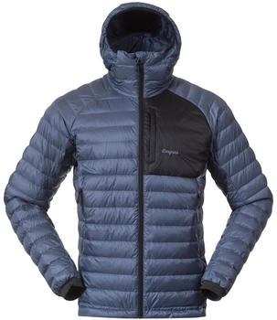 Bergans Herren Vaagaa Light Down Hoodie Jacke (3358) granite blue/black