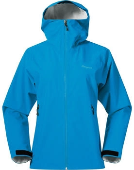 Bergans Damen Essentials Rainshell 2.5L Jacke (3495) dark aqua lagoon