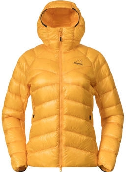Bergans Damen Y LightLine Weightless Down Hoodie Jacke (3336) mango yellow
