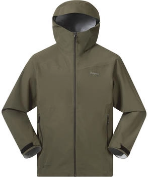 Bergans Herren Essentials Rainshell 2.5L Jacke (3494) dark green mud