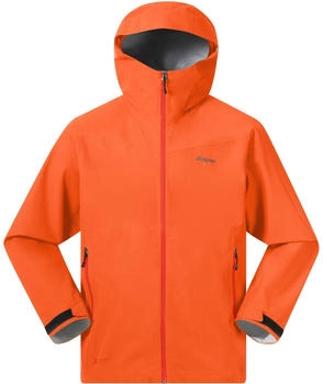 Bergans Herren Essentials Rainshell 2.5L Jacke (3494) lava